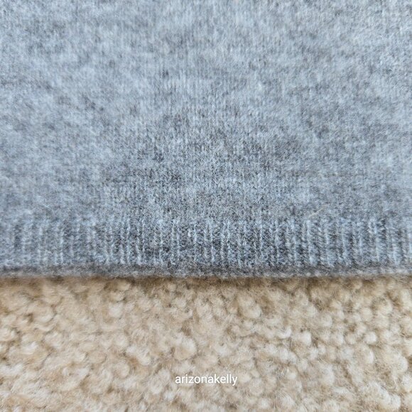 NWOT Zara Cashmere Scarf Grey Wrap Oversized - Picture 8 of 15